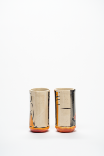 Don’t get around much anymore, a faux deco diptych